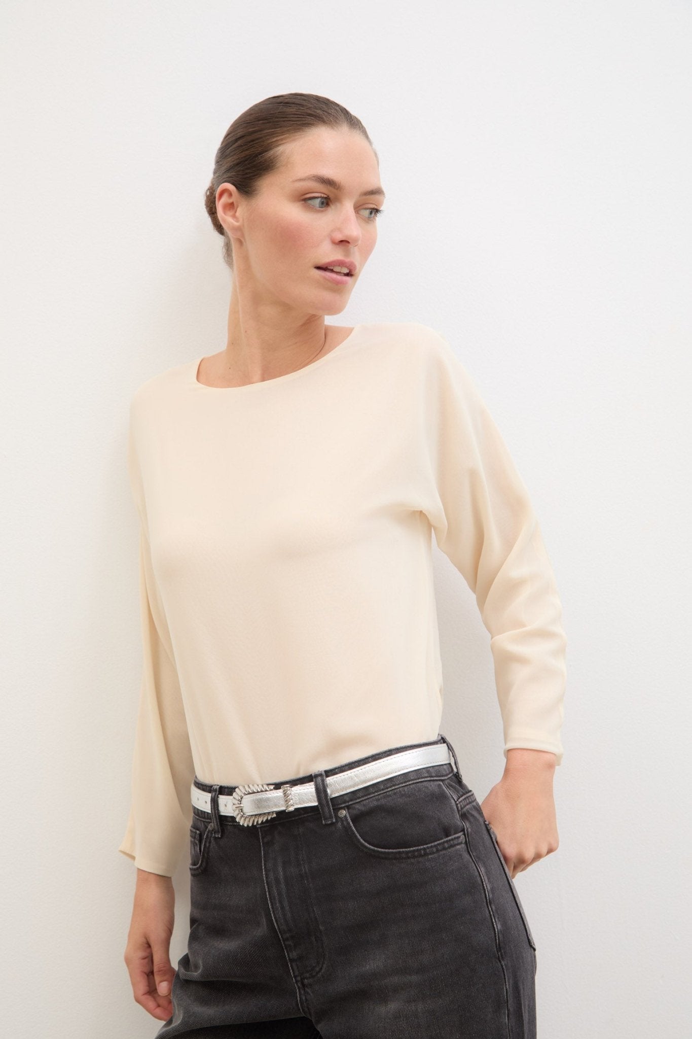 Blusa WASABI Beige - BIMANI