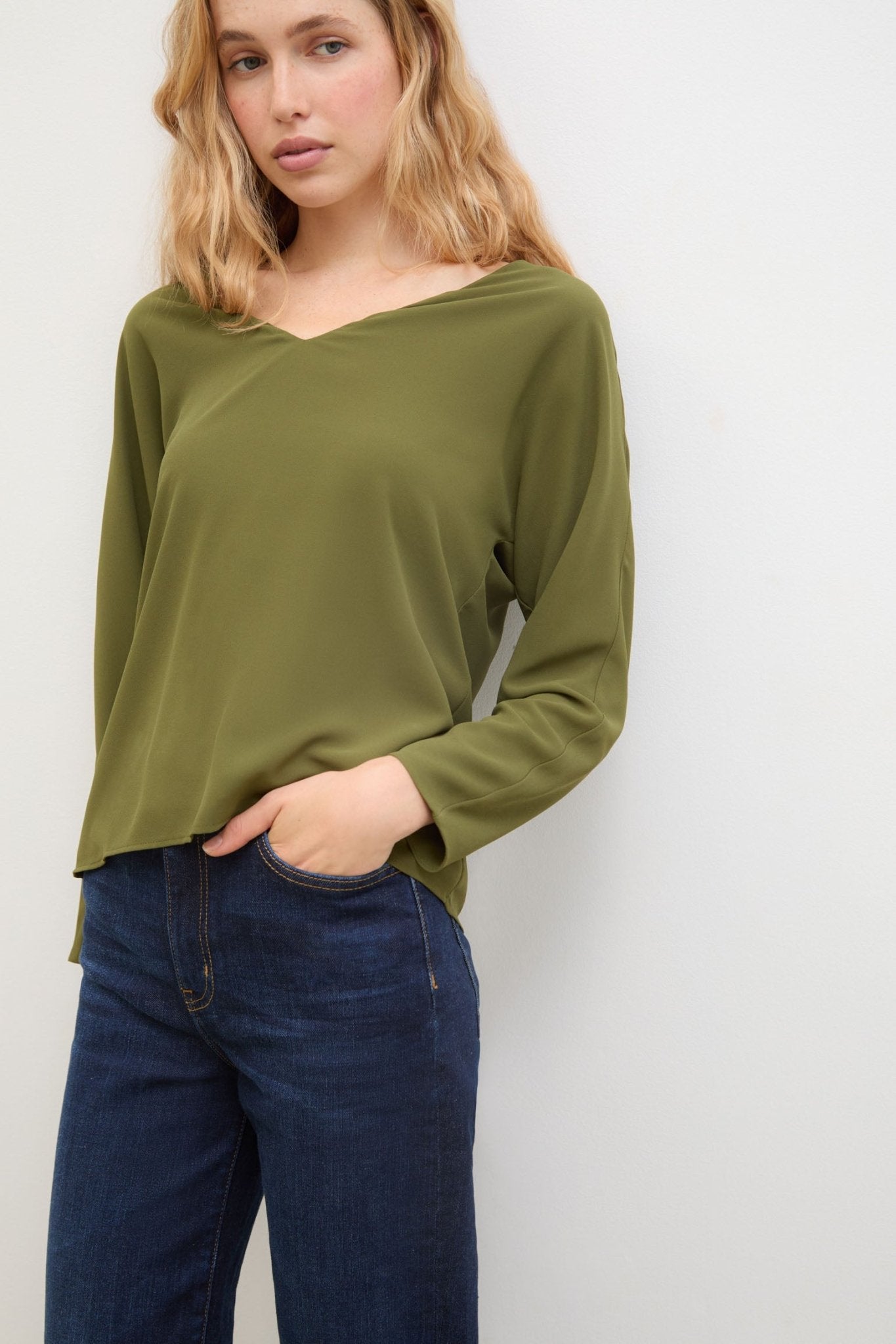 Blusa WASABI Khaki - BIMANI