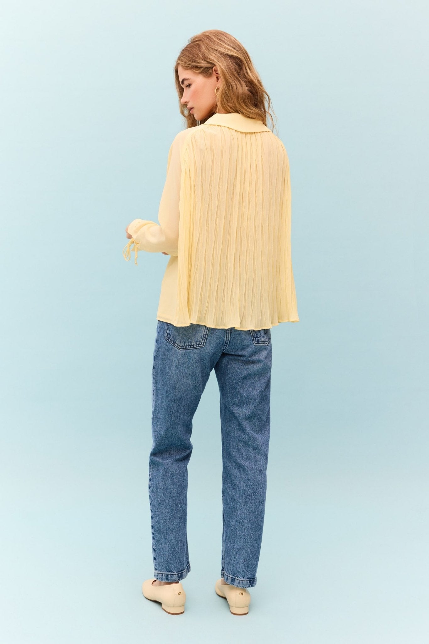 Blusa ZEFIRO Vainilla Duna - BIMANI