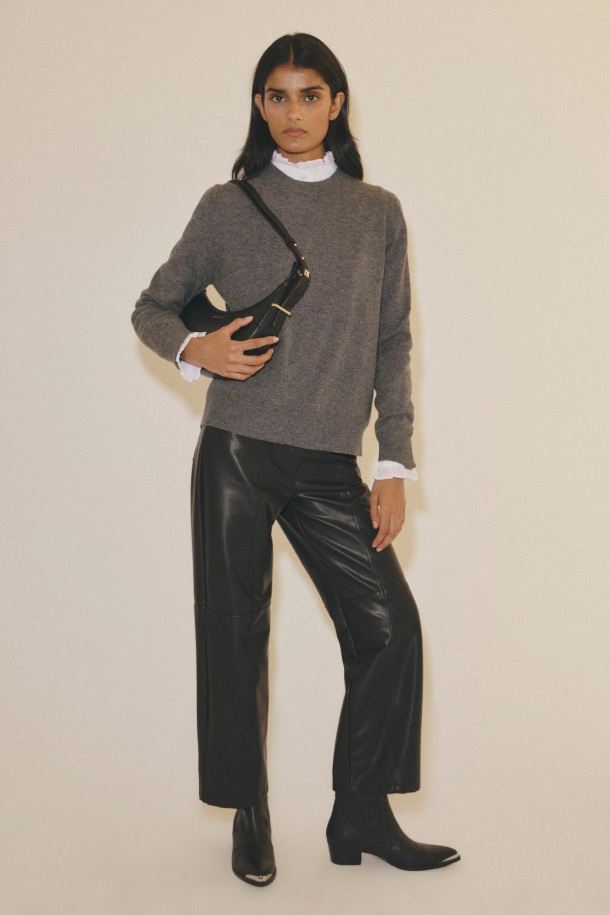 Bolso MOON Textura Negro - BIMANI