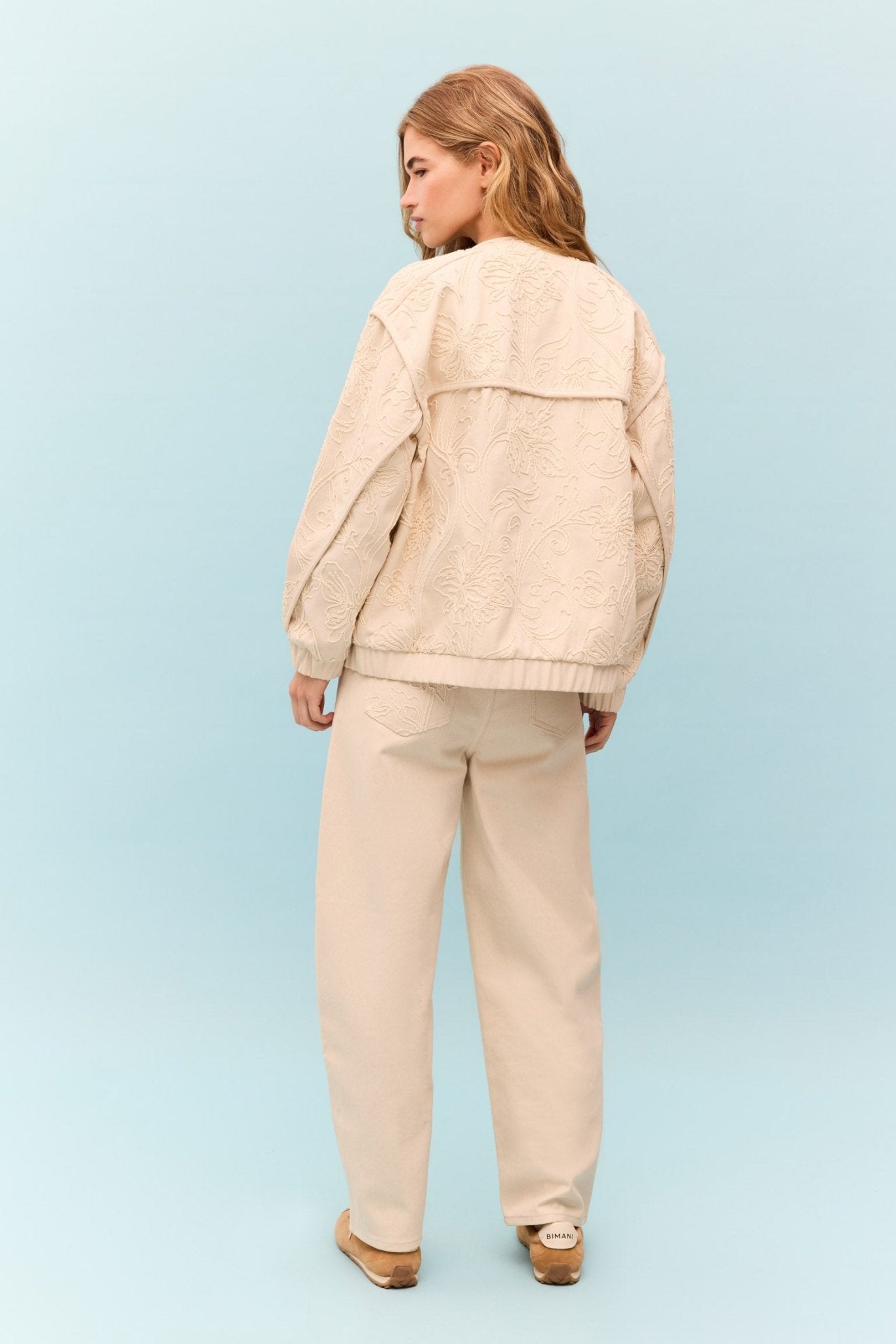 Bomber ABBEY Crema - BIMANI