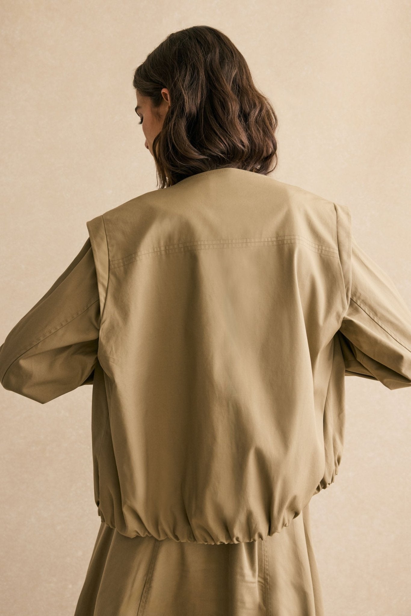 Bomber CARNABY Beige - BIMANI