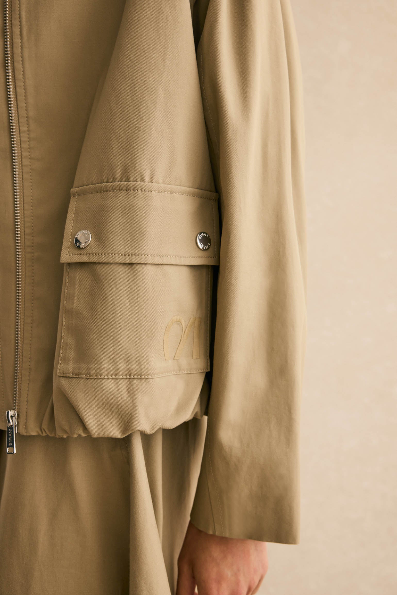 Bomber CARNABY Beige - BIMANI