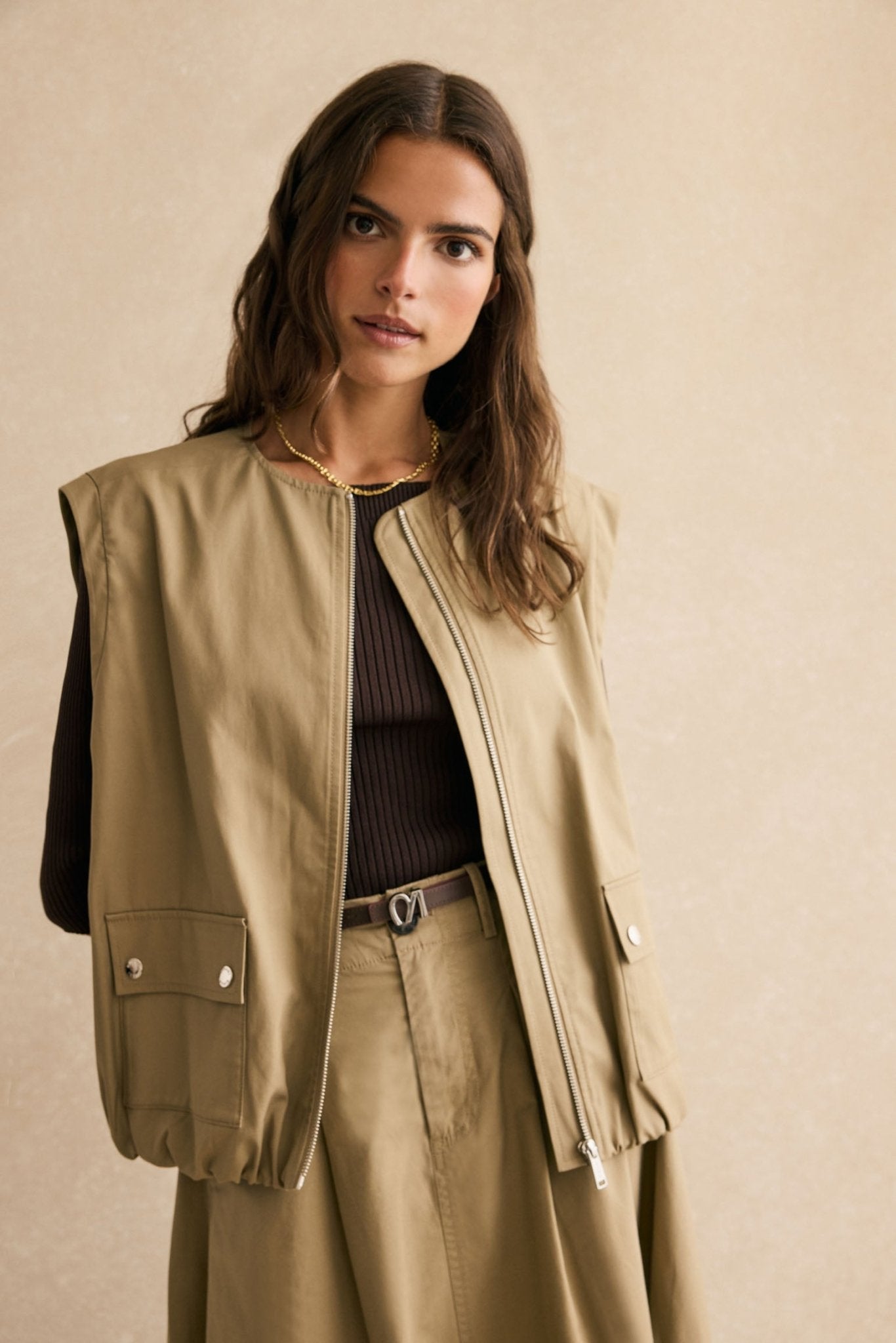 Bomber CARNABY Beige - BIMANI