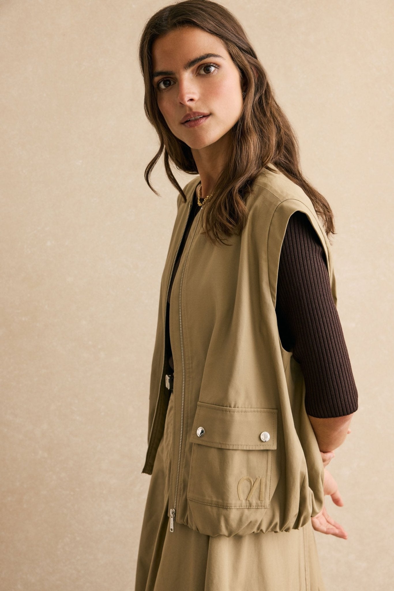 Bomber CARNABY Beige - BIMANI