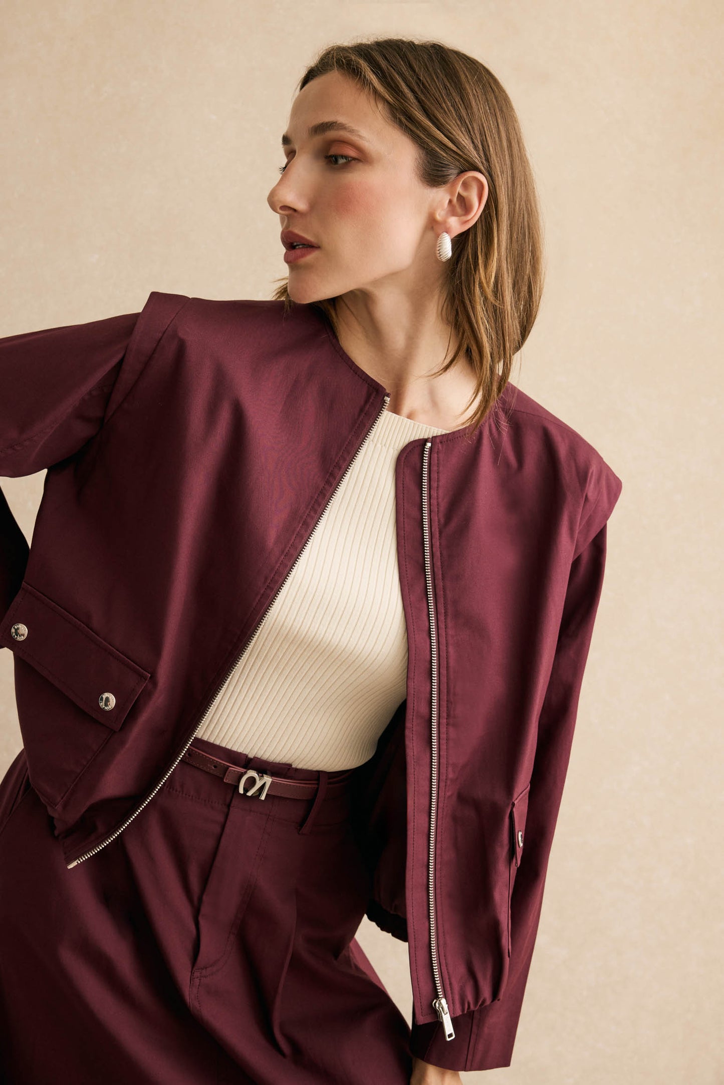 Bomber CARNABY Burdeos - BIMANI