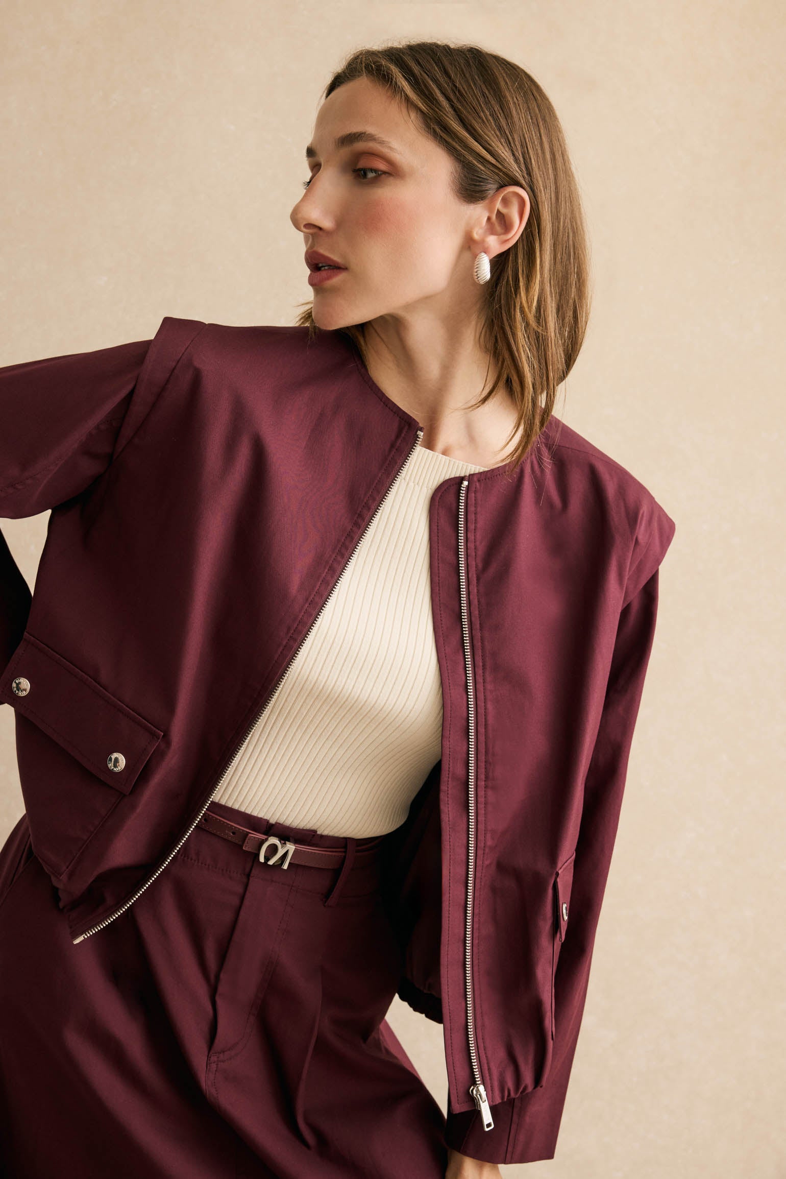 Bomber CARNABY Burdeos - BIMANI