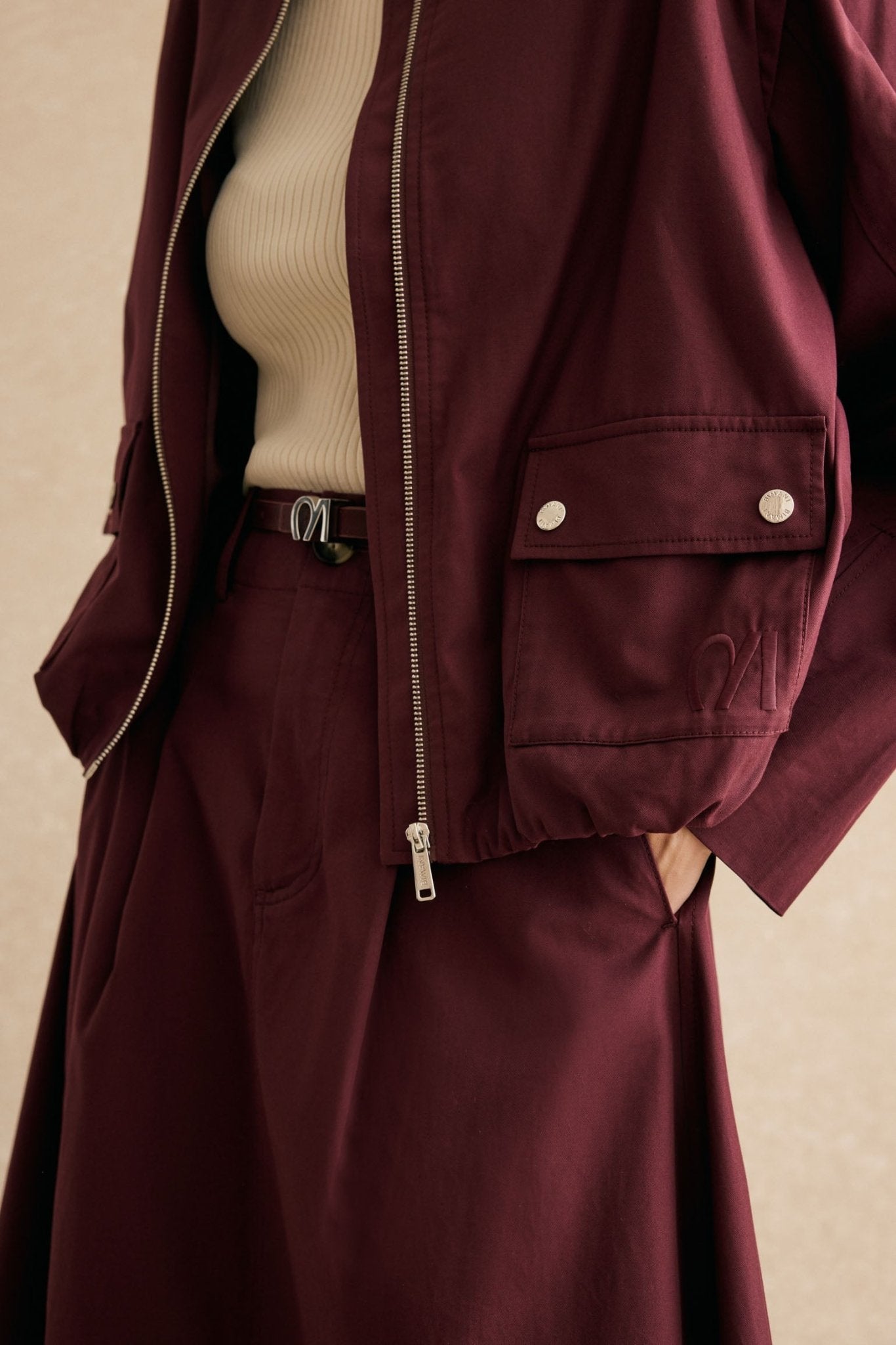 Bomber CARNABY Burdeos - BIMANI