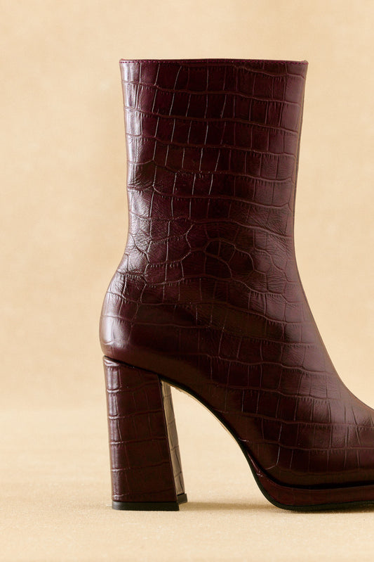 Botín CATALINA Burdeos - BIMANI