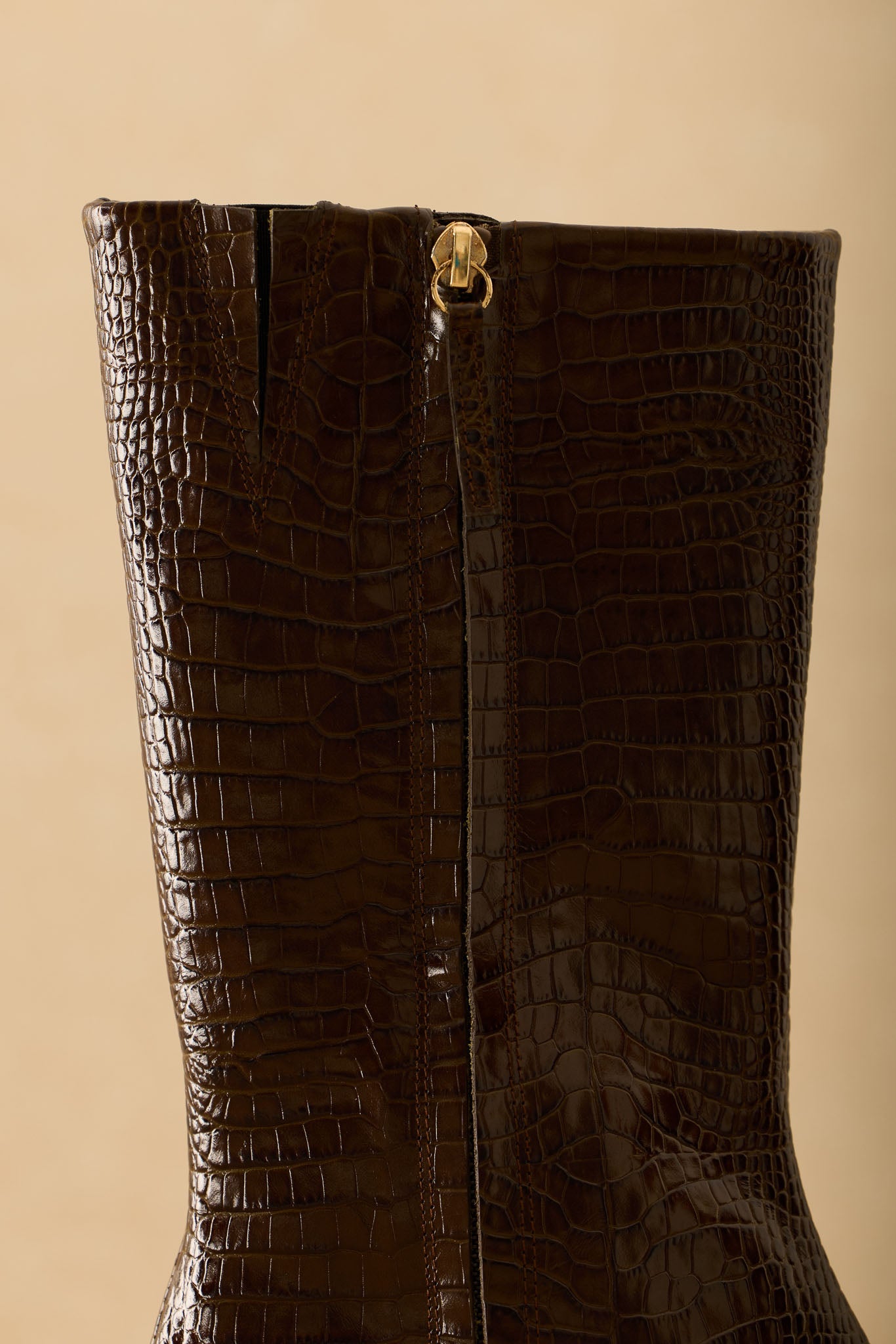 Botín LEONOR Textura Verde - BIMANI