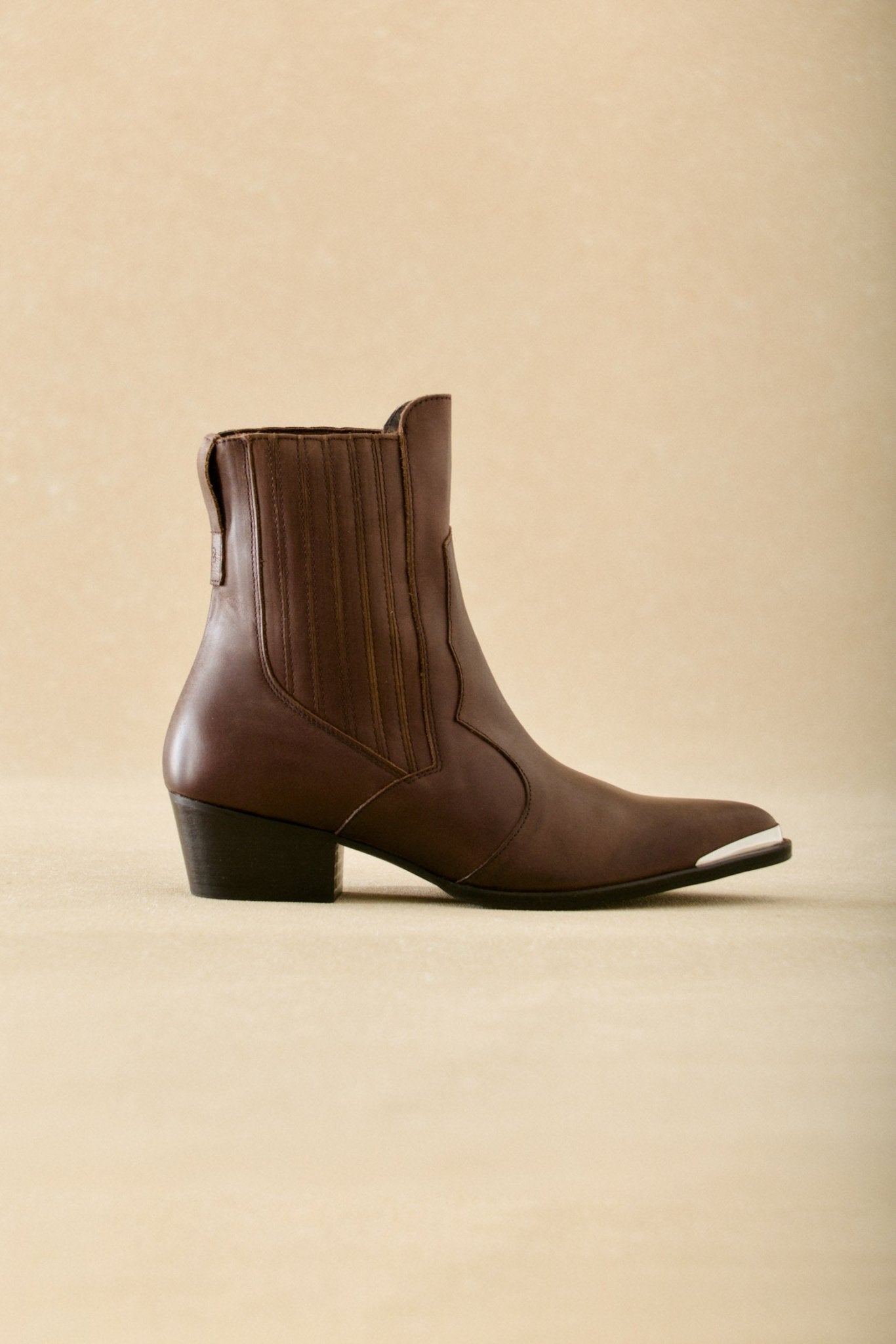 Botín VALENTINA Piel Marrón - BIMANI