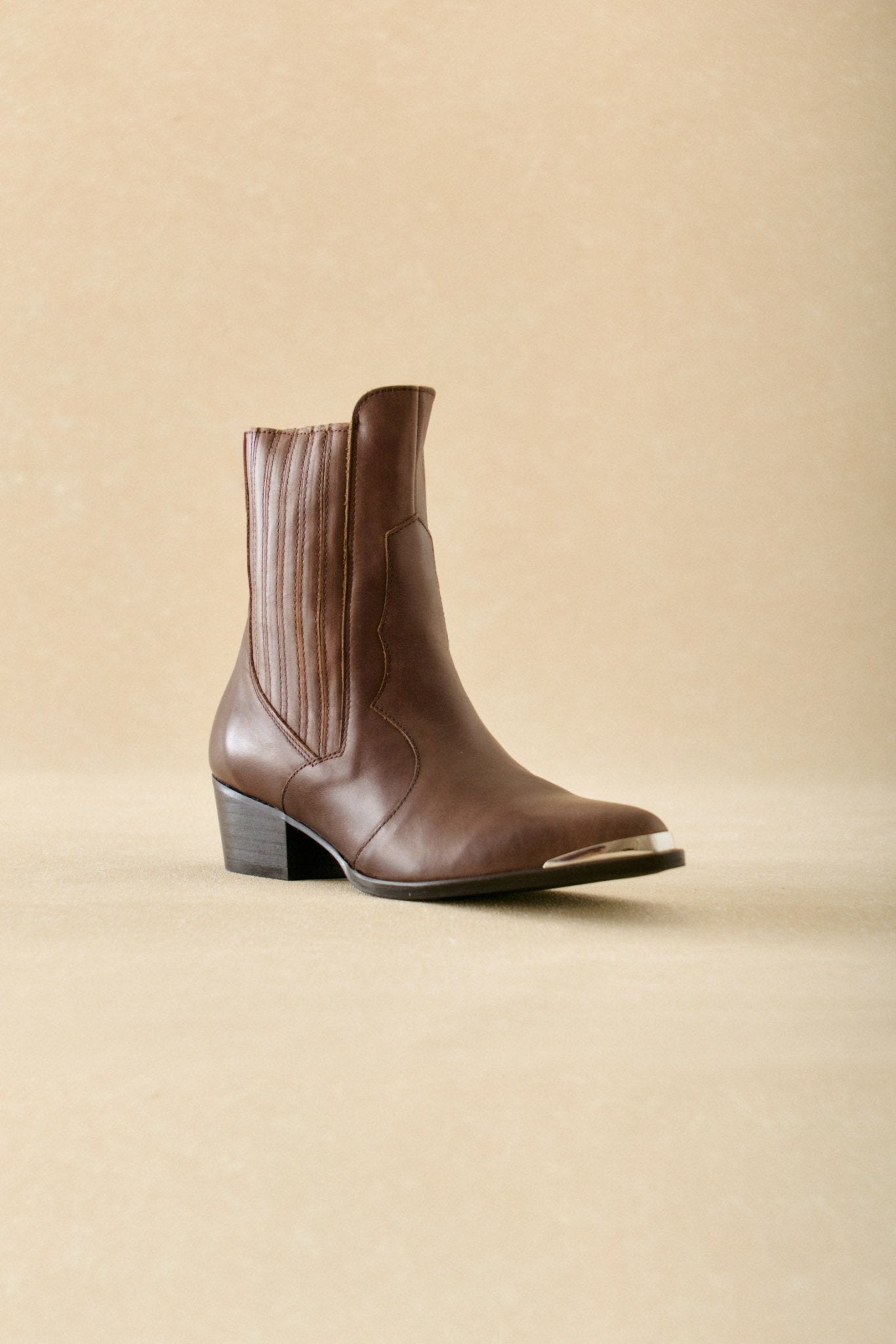 Botín VALENTINA Piel Marrón - BIMANI