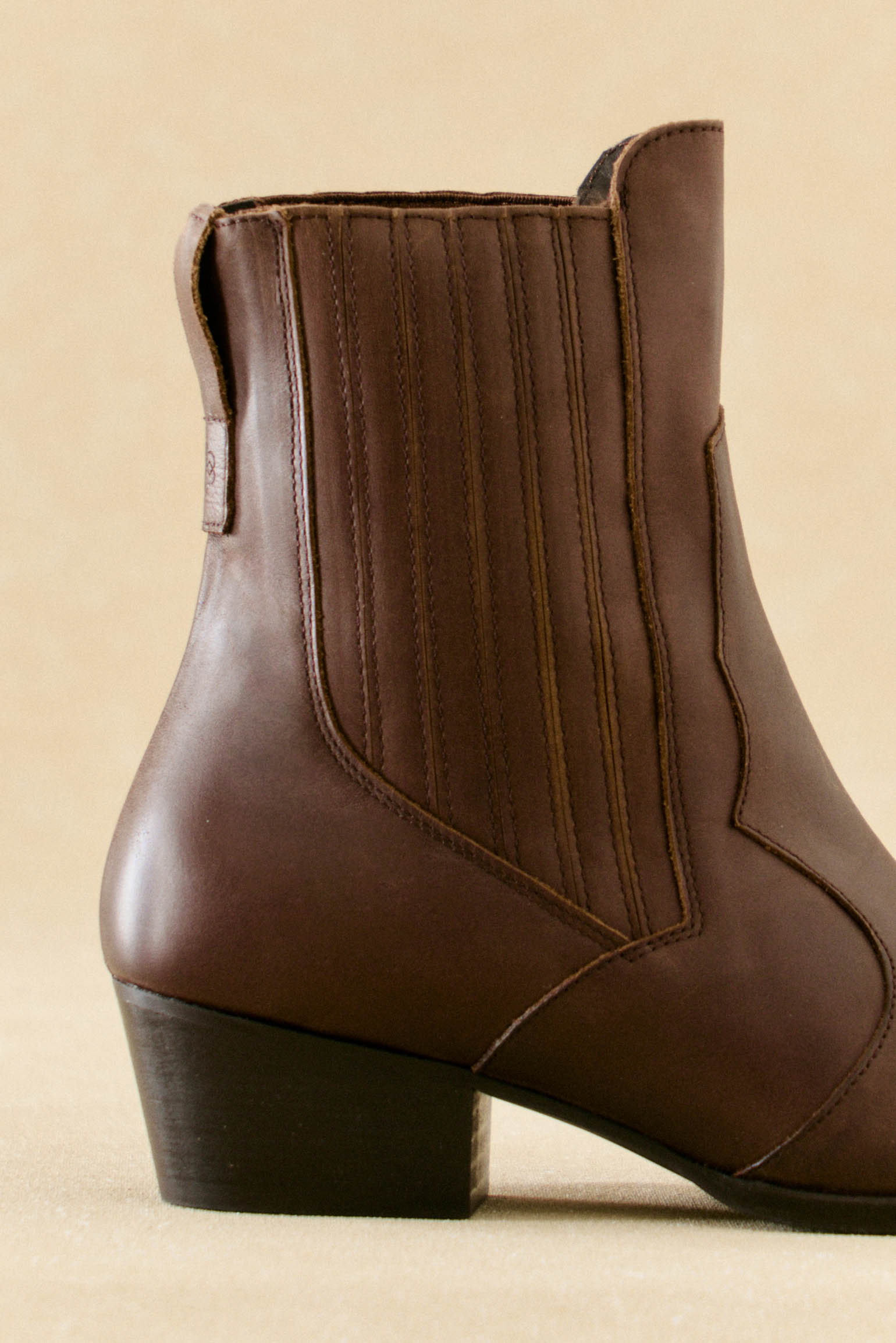 Botín VALENTINA Piel Marrón - BIMANI