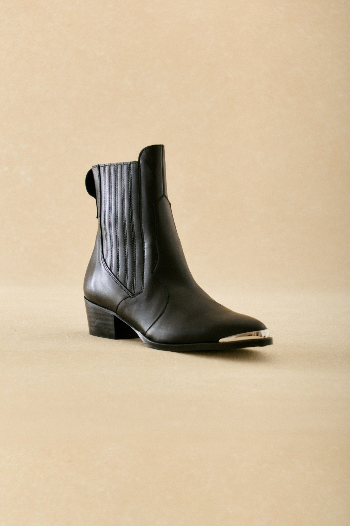 Botín VALENTINA Piel Negro - BIMANI