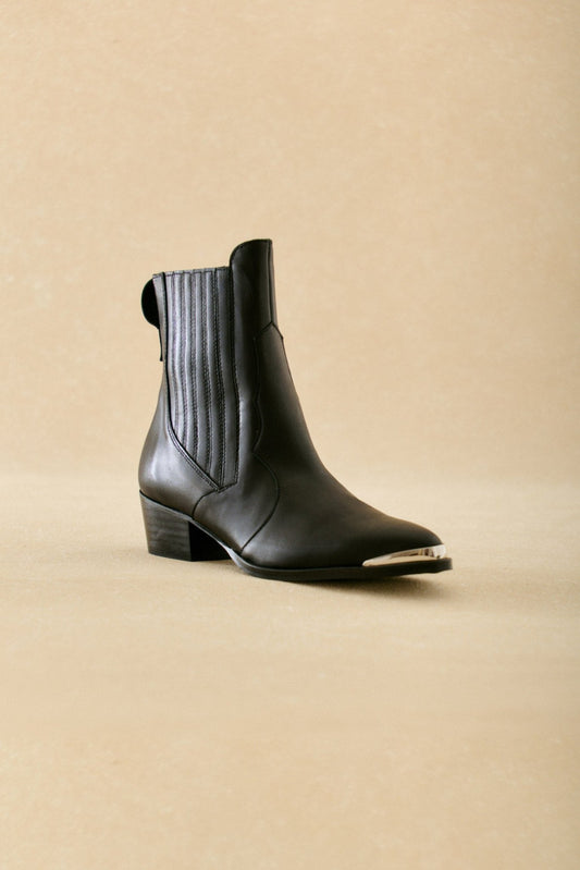 Botín VALENTINA Piel Negro - BIMANI