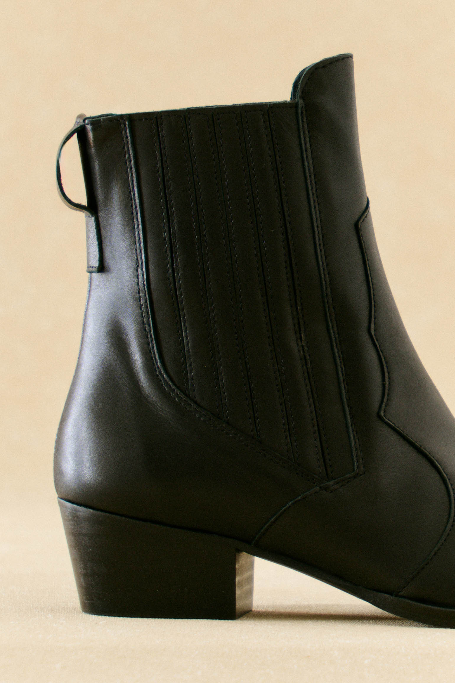 Botín VALENTINA Piel Negro - BIMANI