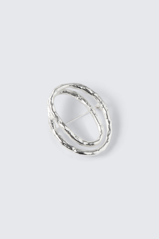 Broche ELÍA Plata - BIMANI