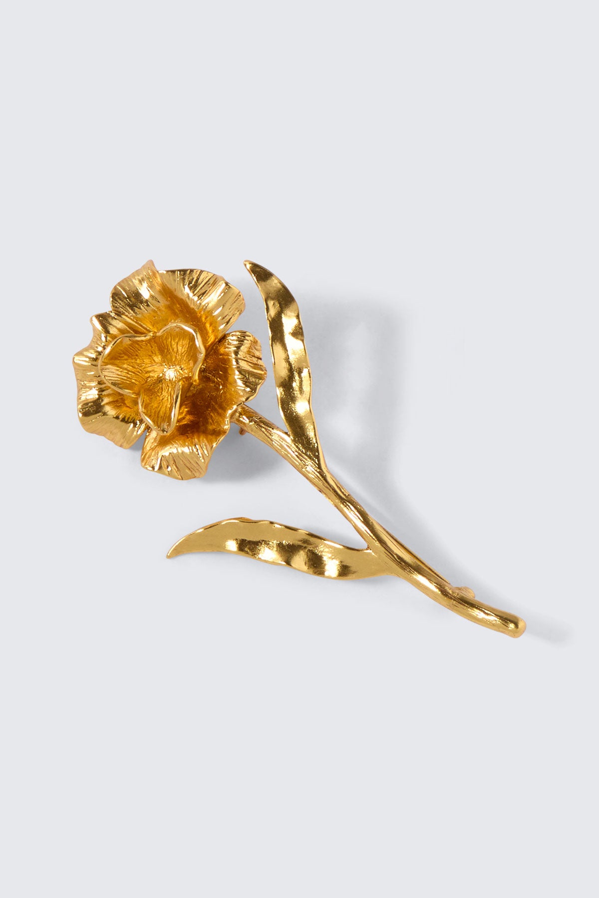Flower Brooch Gold