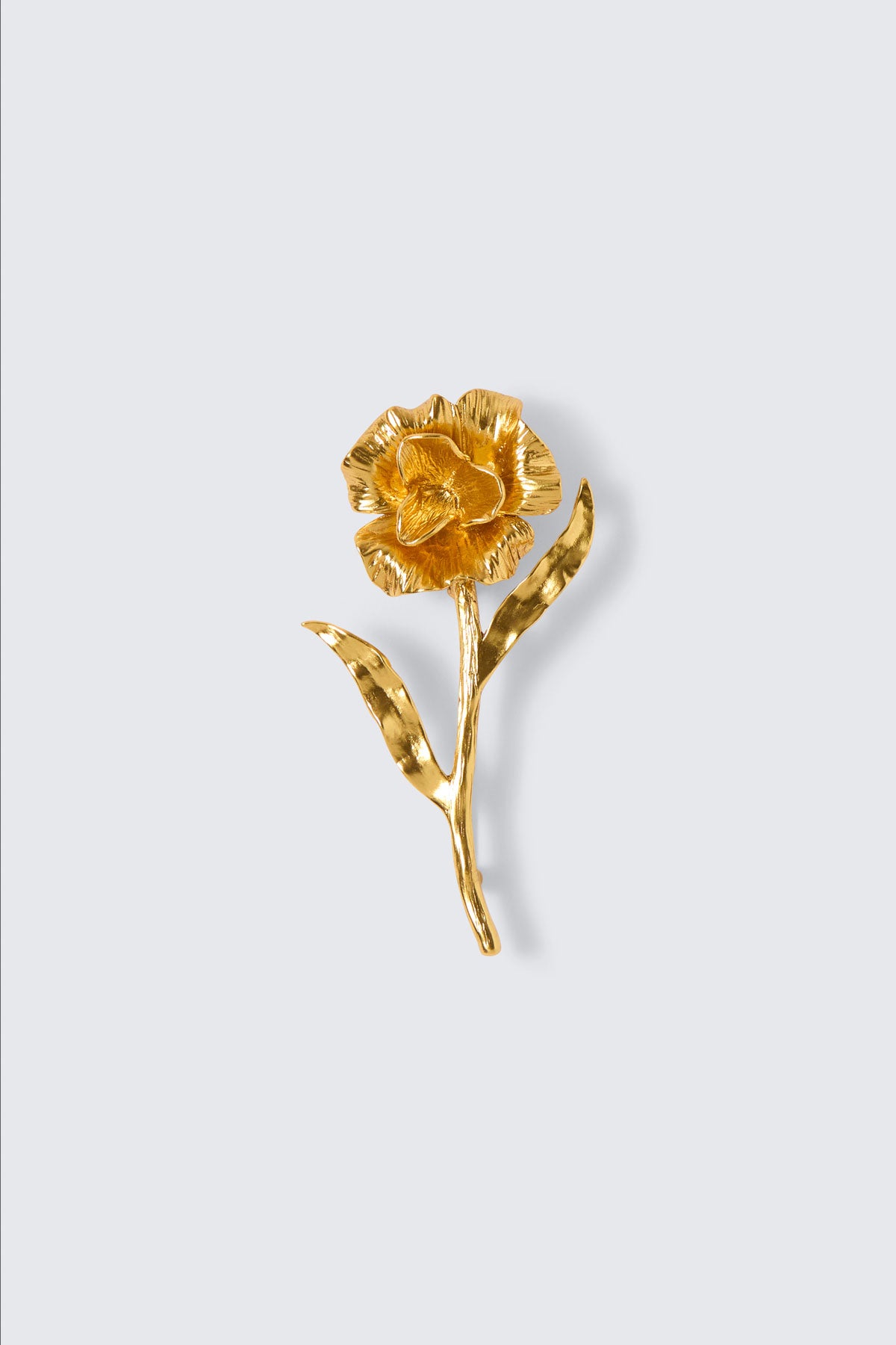 Flower Brooch Gold