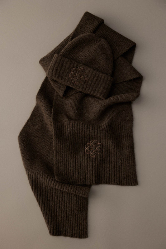 CANNES Brown Scarf