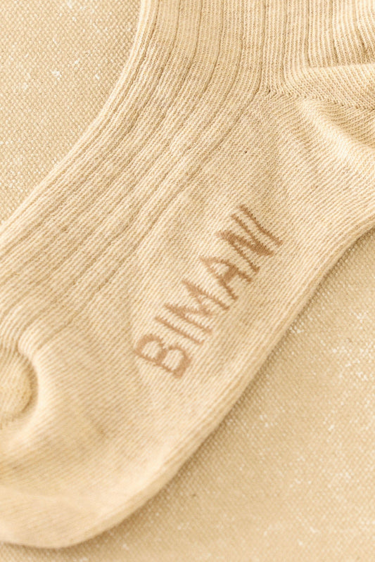 Calcetín BIMANI Beige - BIMANI