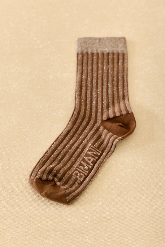 Calcetín BIMANI Rayas Marrón - BIMANI