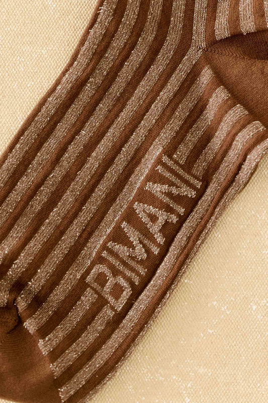 Calcetín BIMANI Rayas Marrón - BIMANI