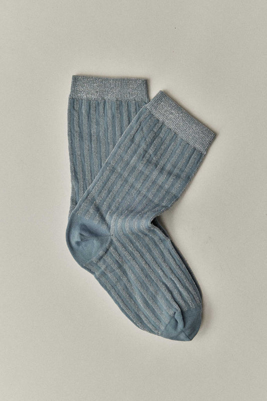 BIMANI Stripes Stone Sock