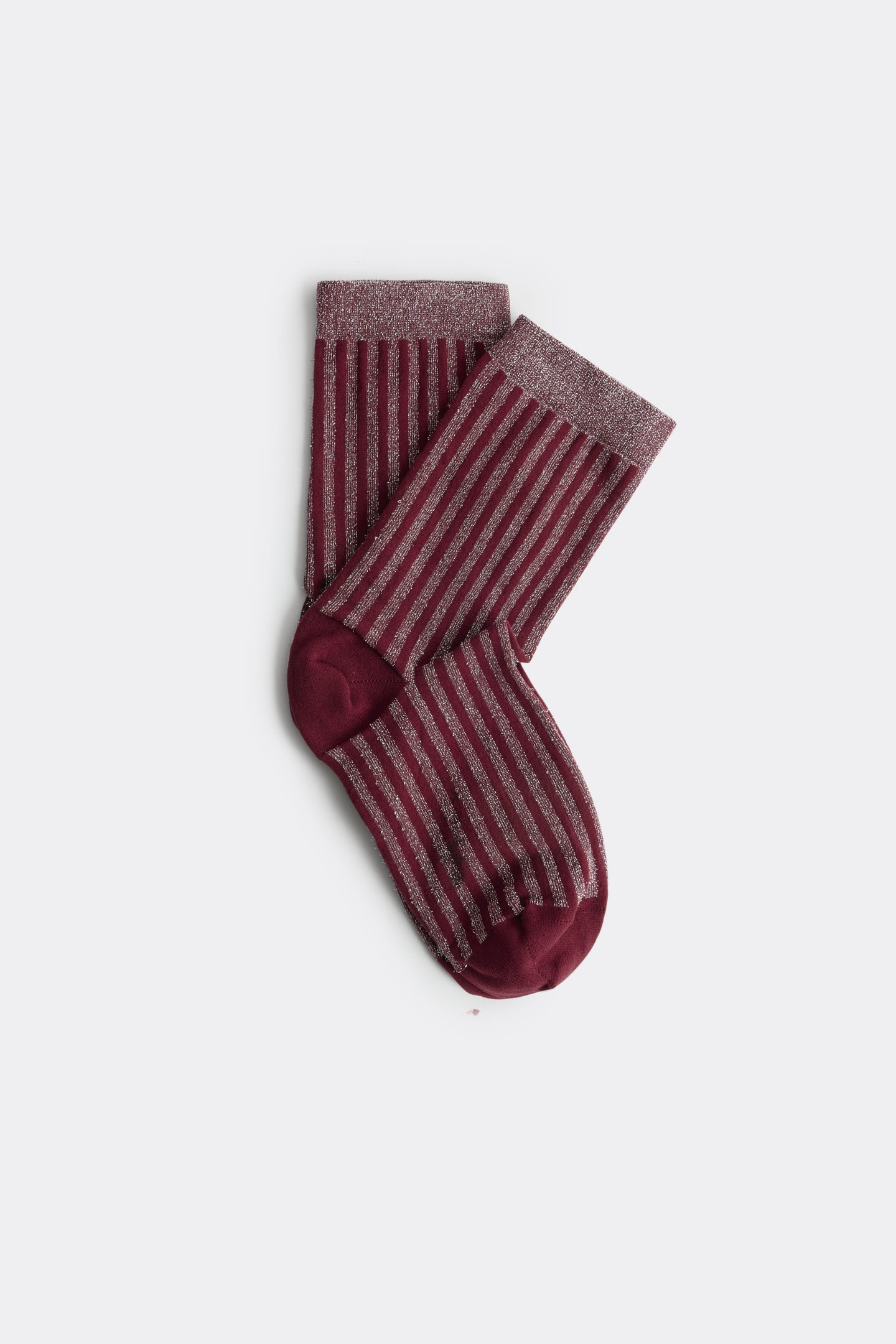 Calcetín BIMANI Stripes Burgundy