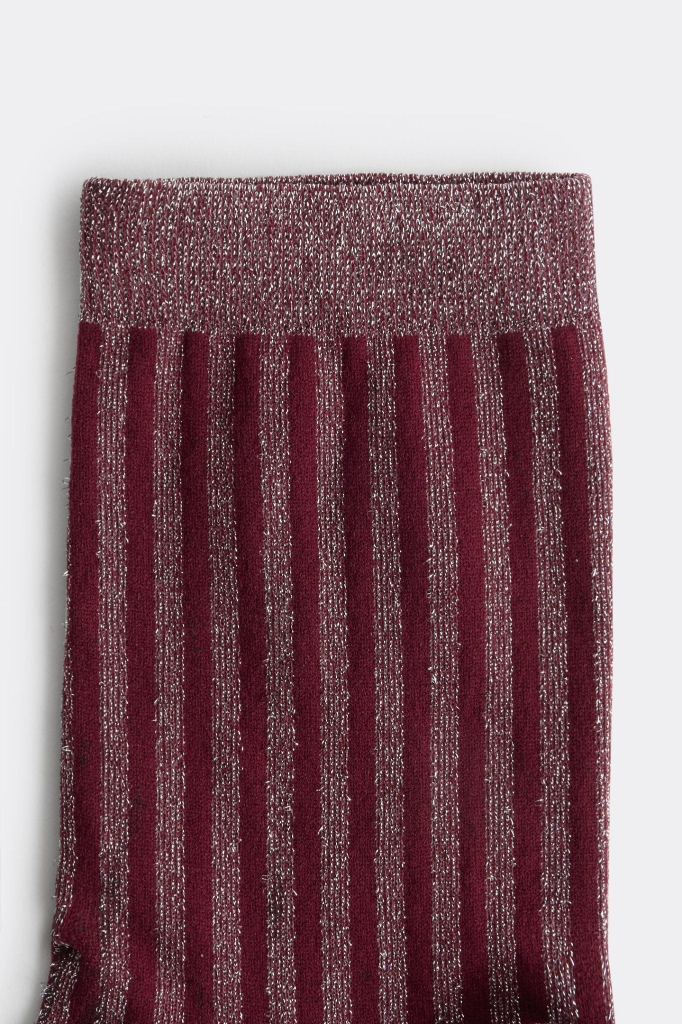 Calcetín BIMANI Stripes Burgundy - BIMANI