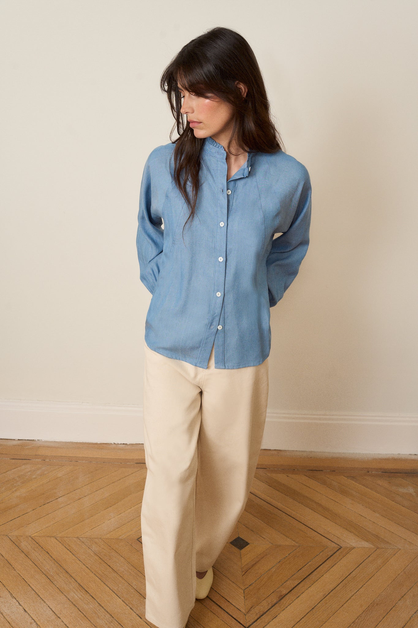 Camisa ÉLAN Azul - BIMANI