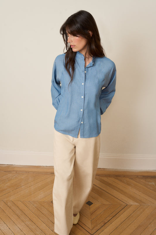 Camisa ÉLAN Azul - BIMANI