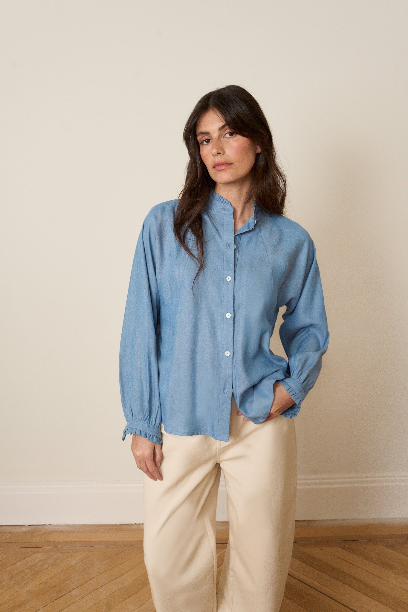 Camisa ÉLAN Azul - BIMANI