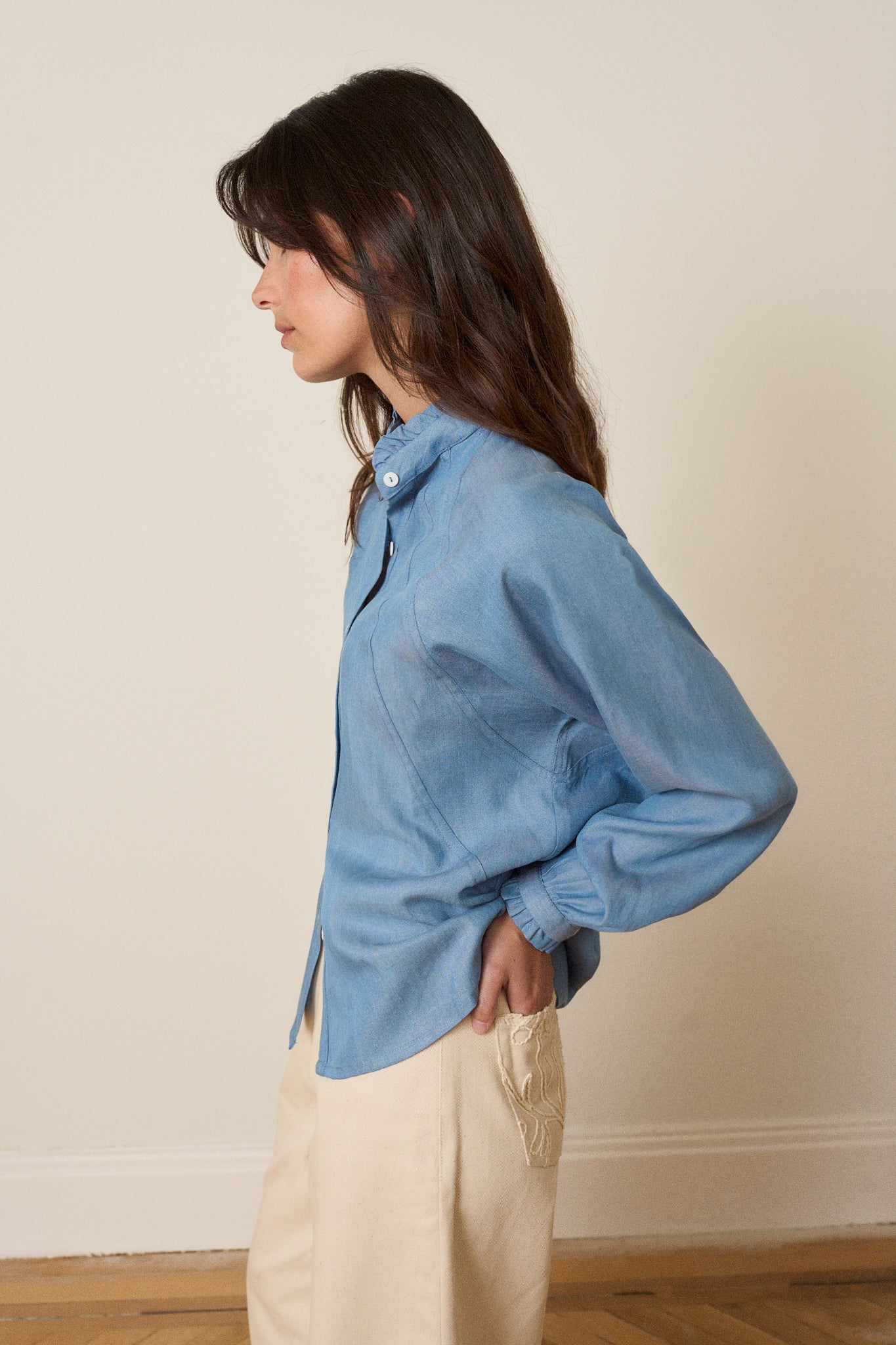 Camisa ÉLAN Azul - BIMANI