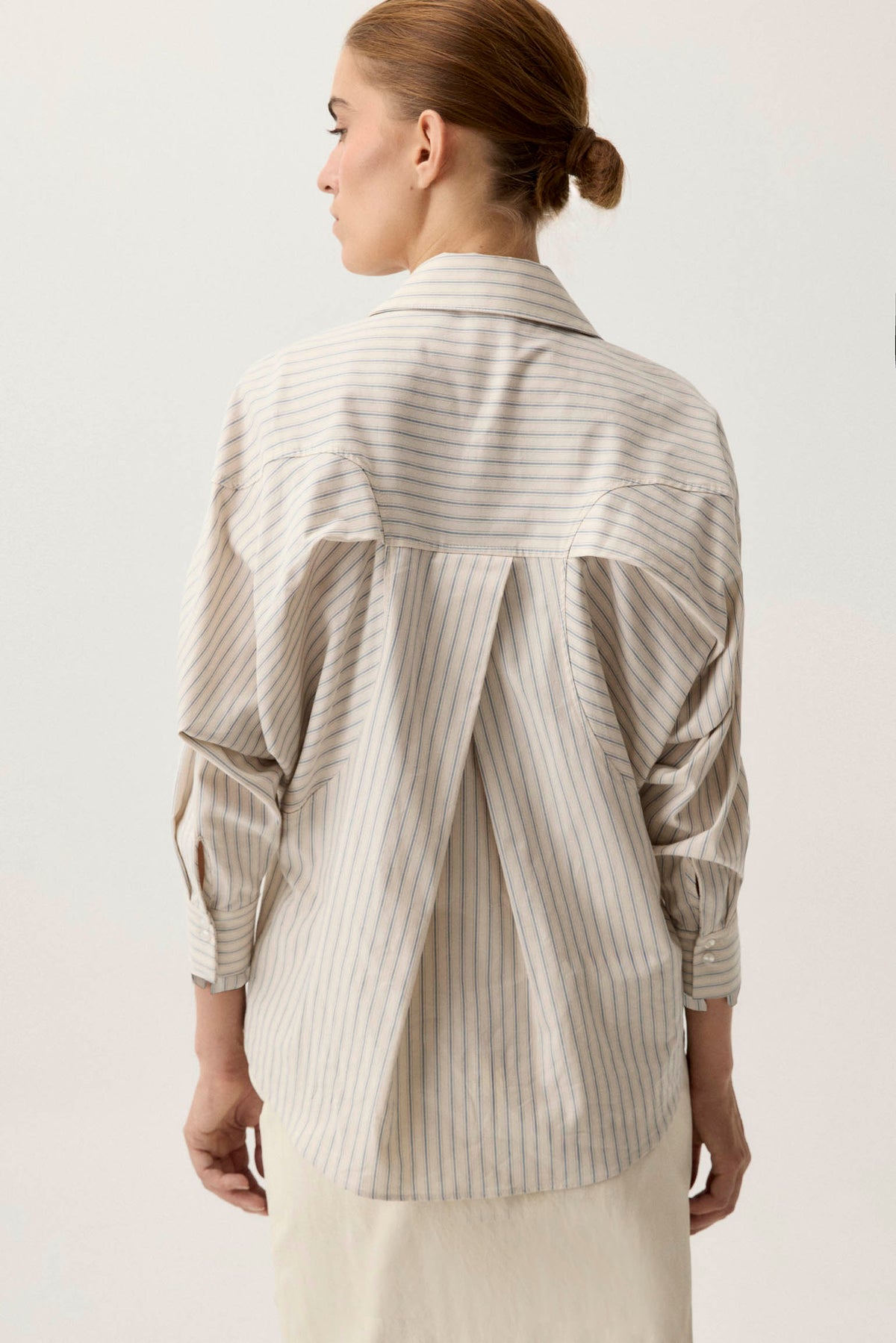 Camisa ELIZA Rayas Azul
