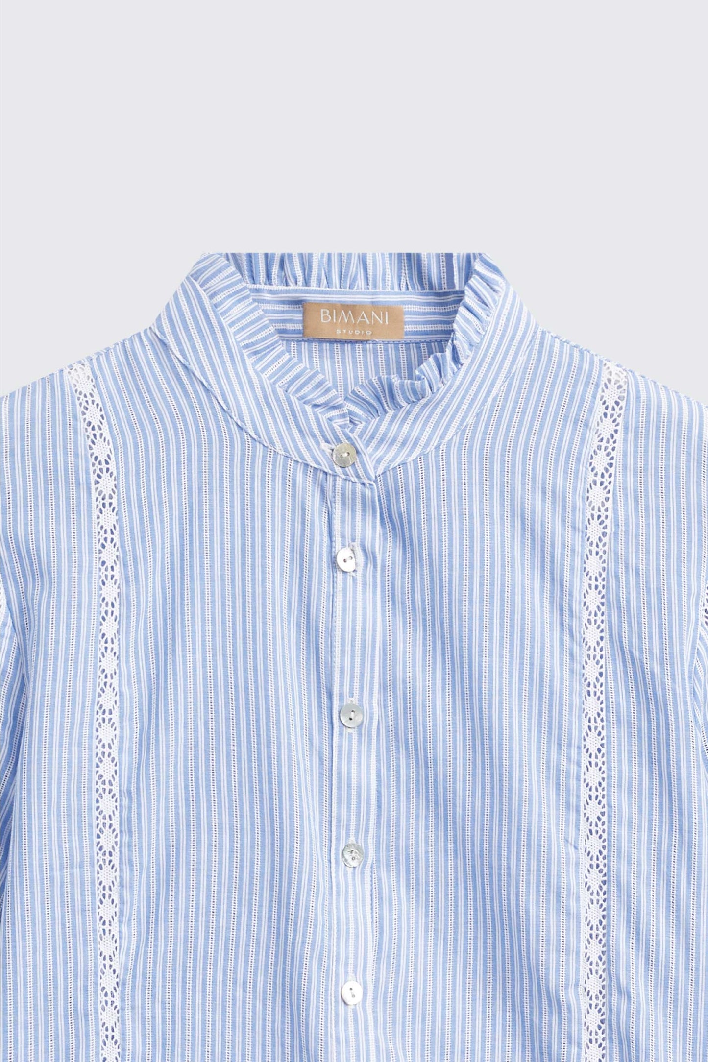 Camisa EVANS Blue Stripes - BIMANI