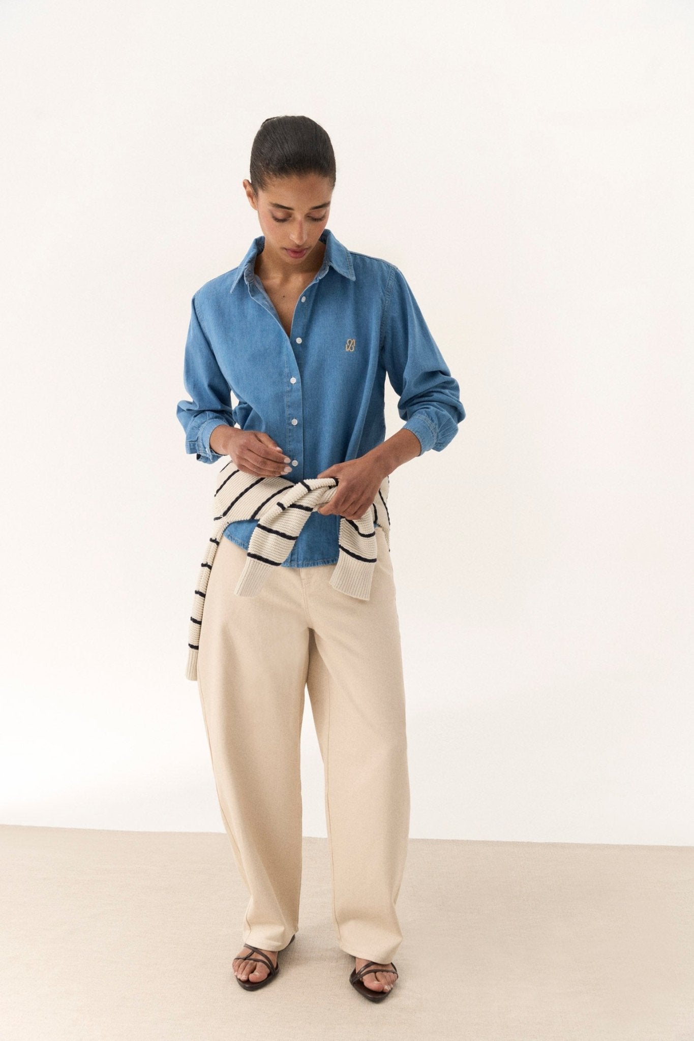 Camisa ONDA Azul - BIMANI