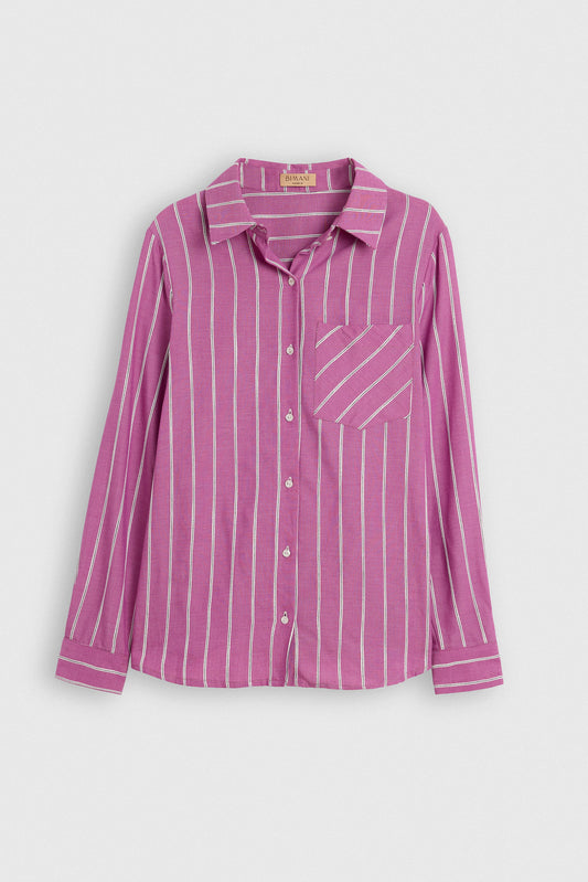 Camisa PIENZA Rose Stripes - BIMANI