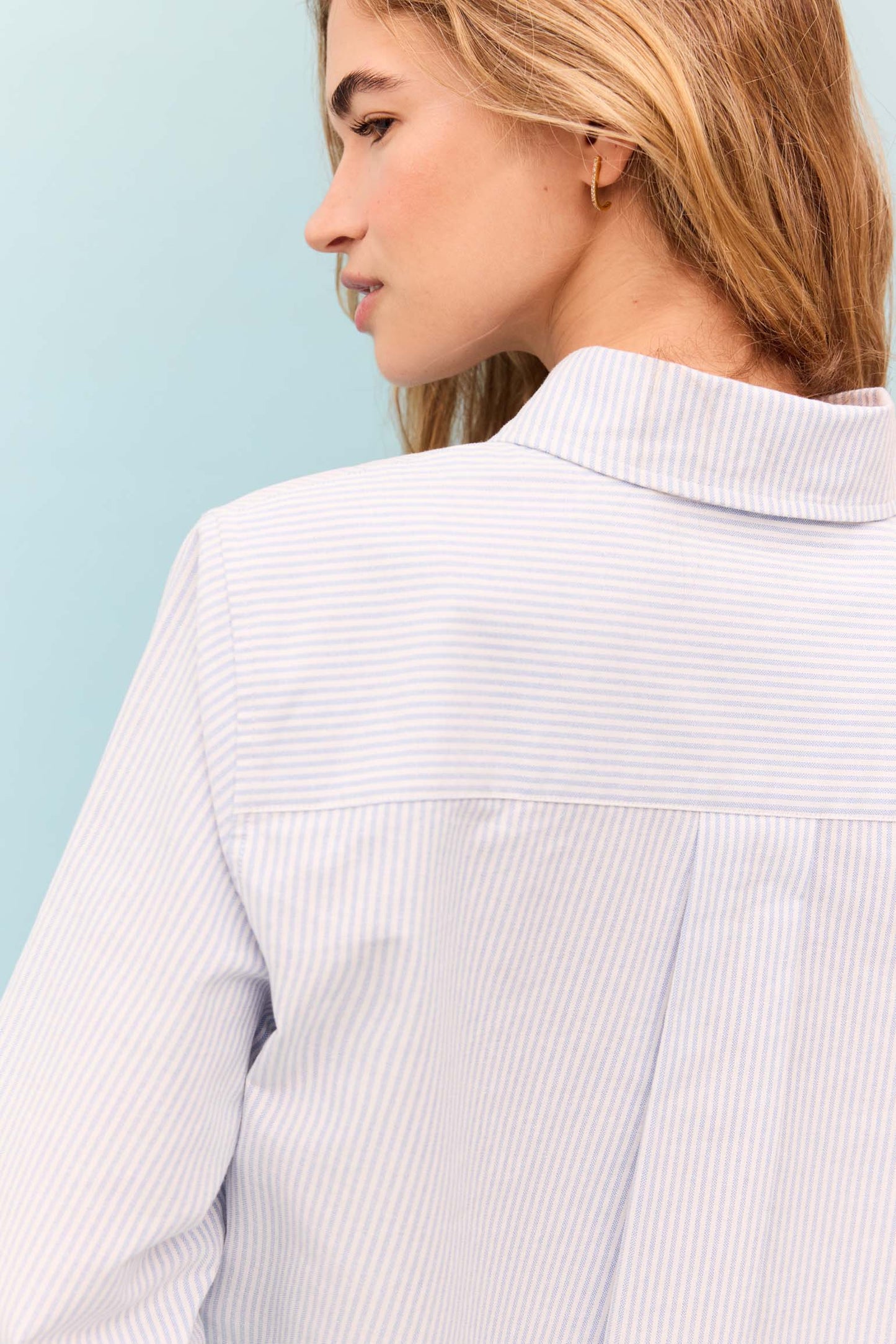 Camisa VINCI Rayas Azul - BIMANI