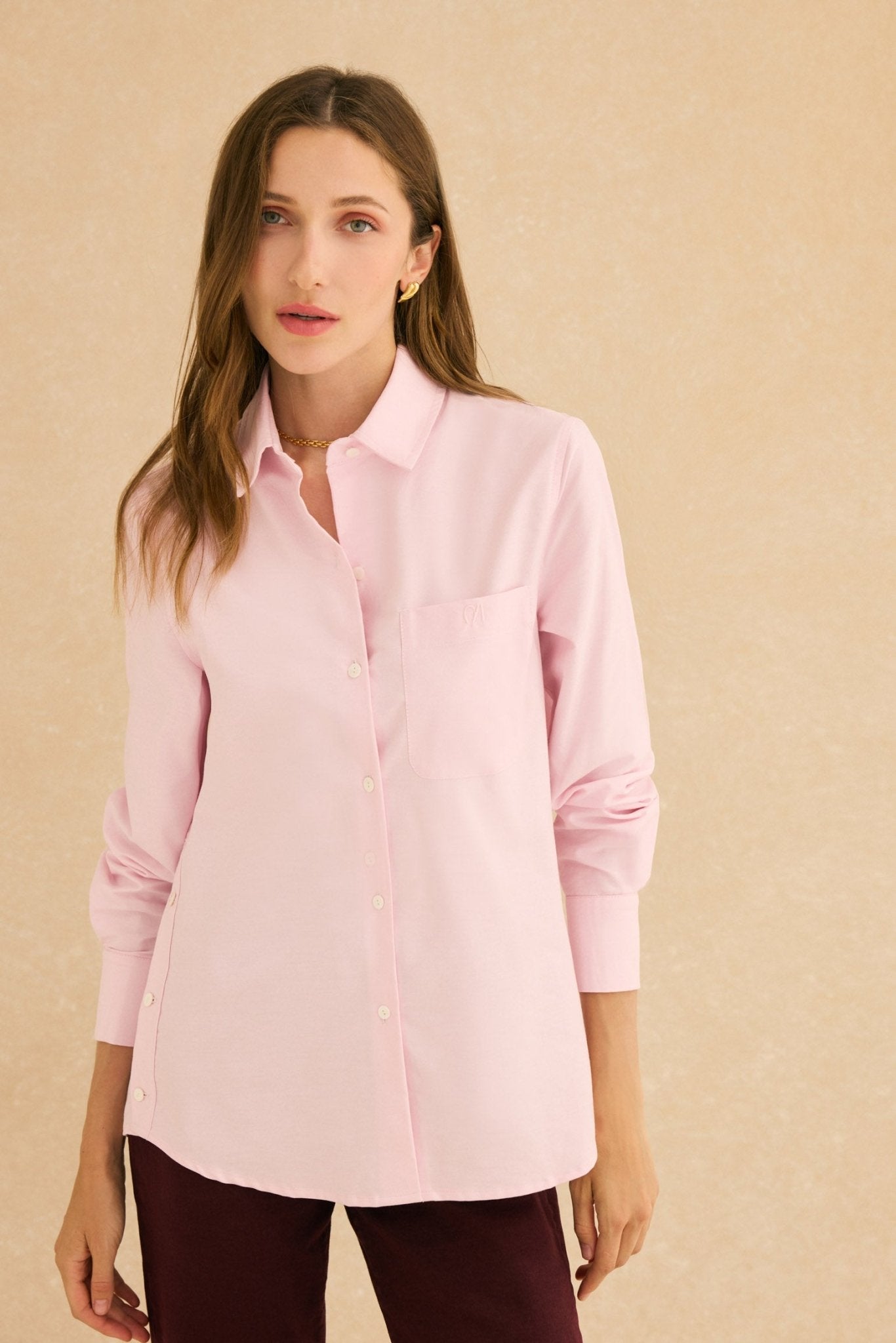 Camisa VINCI Rosa - BIMANI