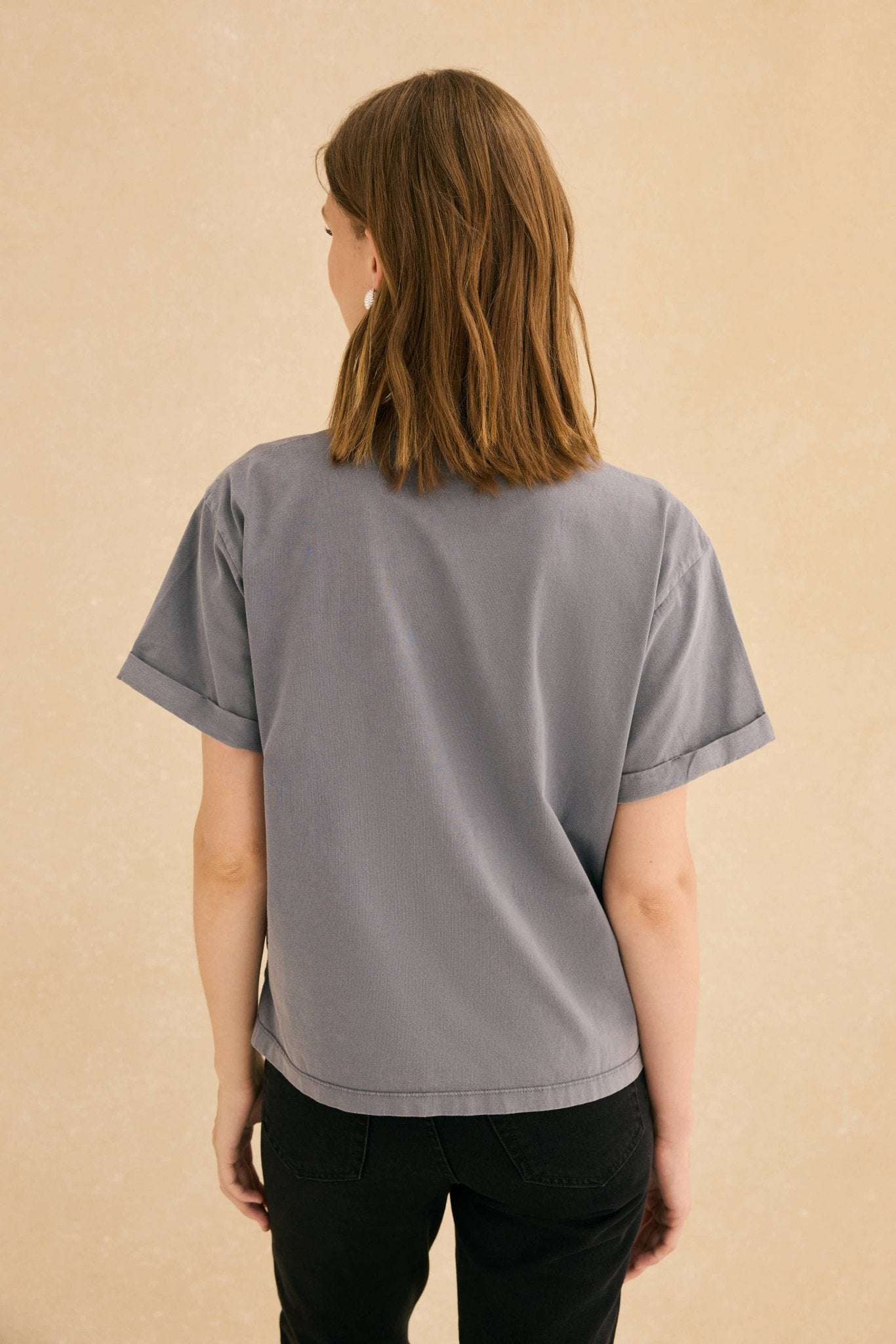 Camiseta BEATRICE Gris - BIMANI