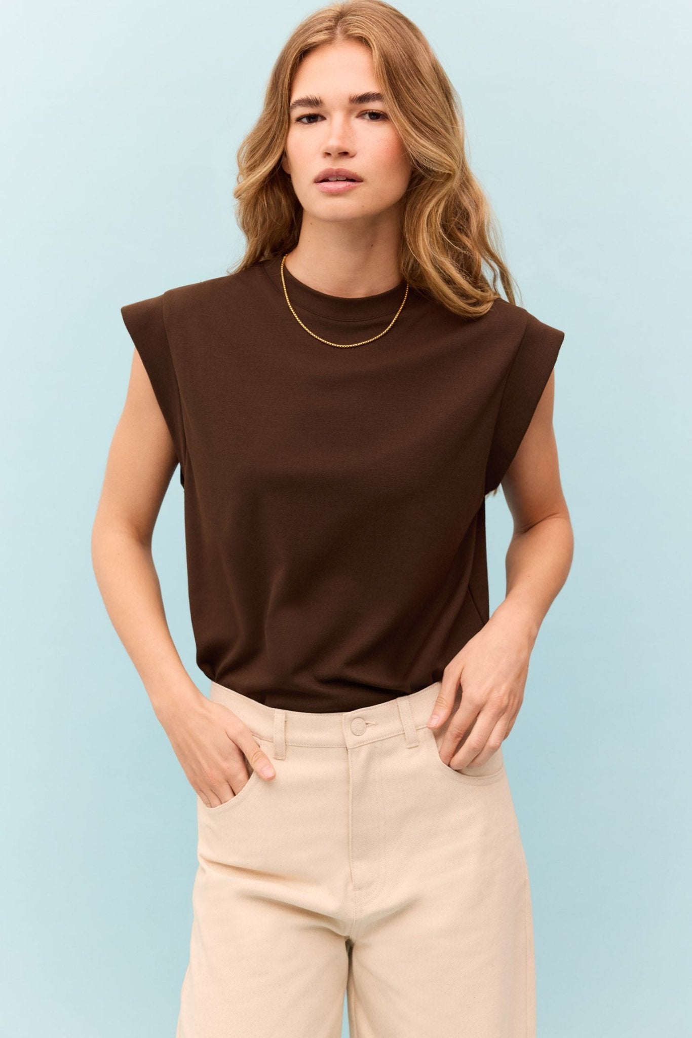 Camiseta CAPRI Marrón - BIMANI