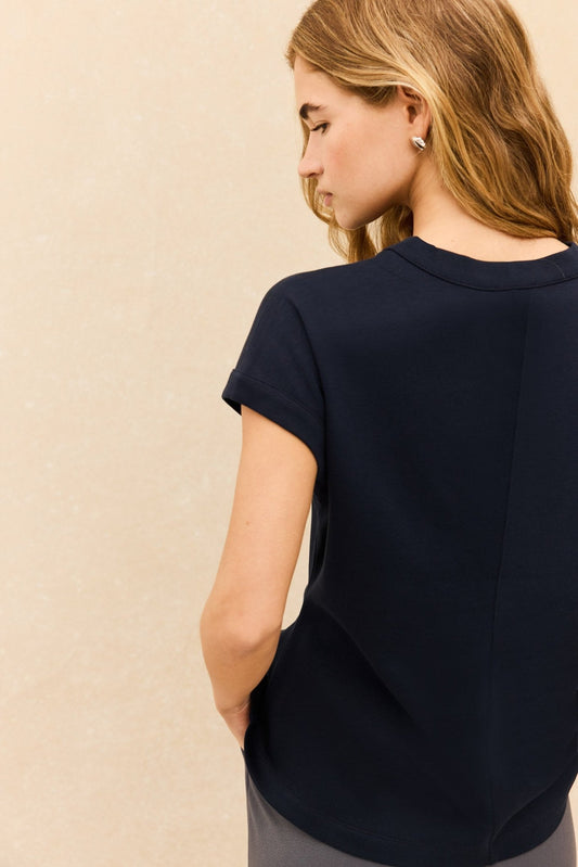 Camiseta GEORGIA Azul Marino - BIMANI