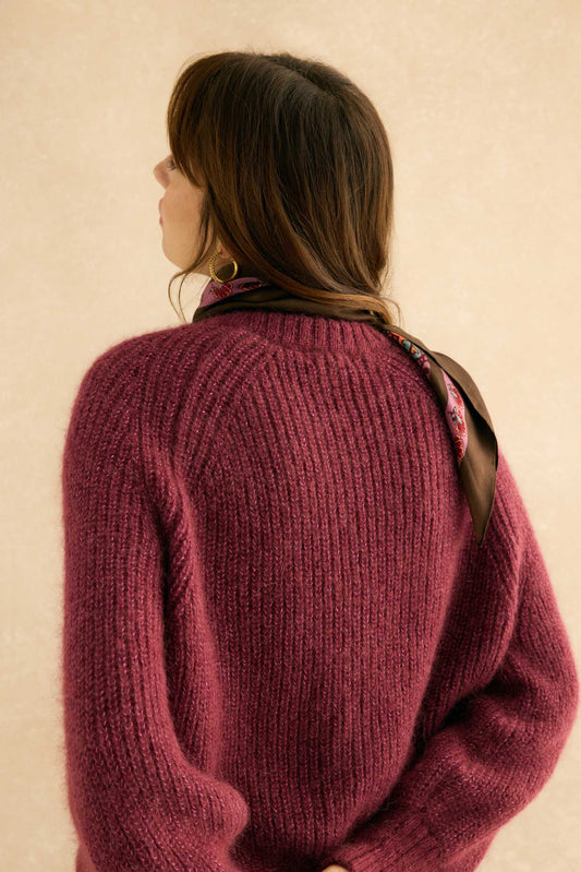 Cardigan BESSIE Buganvilla - BIMANI