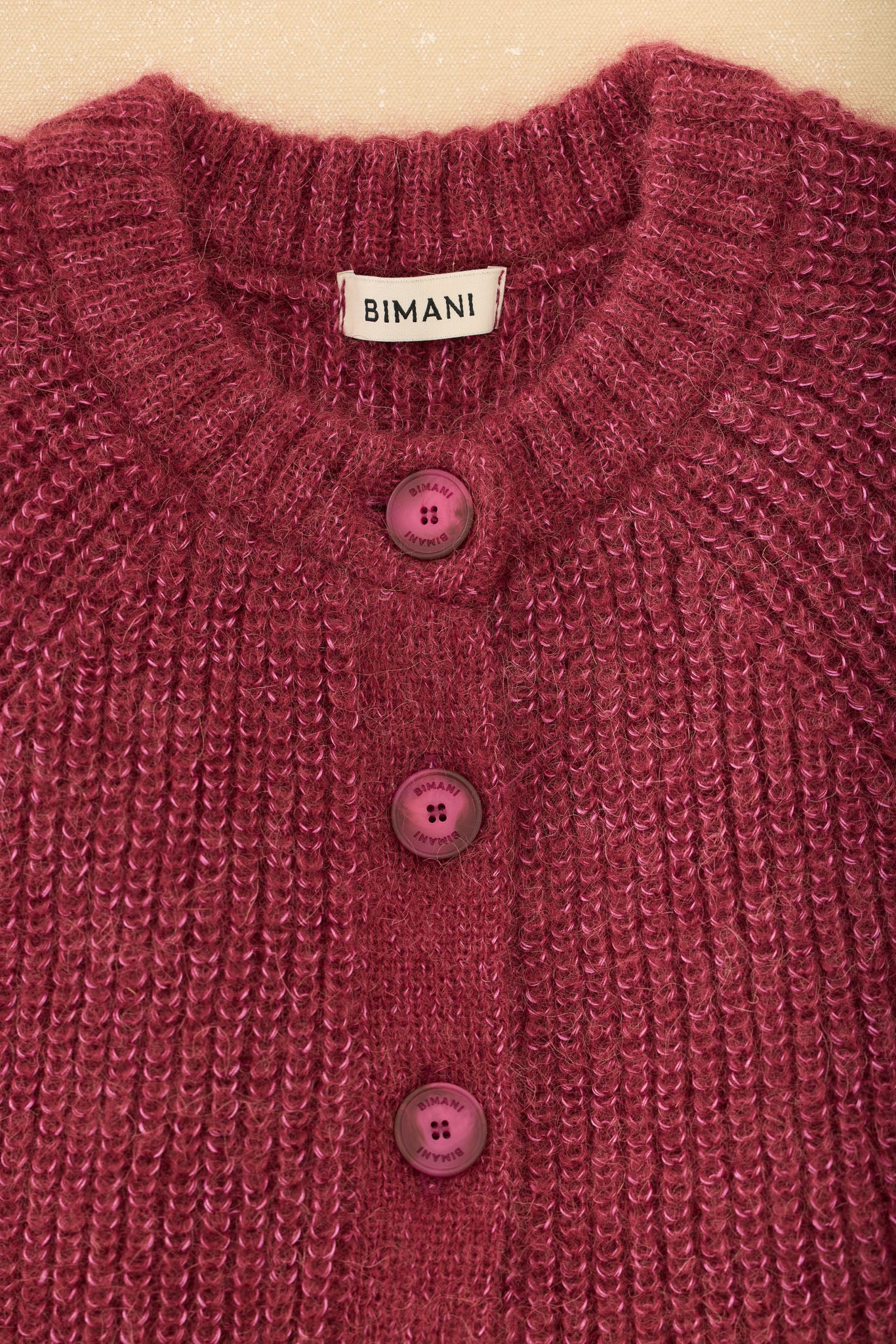 Cardigan BESSIE Buganvilla - BIMANI