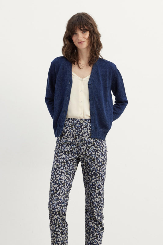 Cardigan CACTUS Midnight Blue - BIMANI