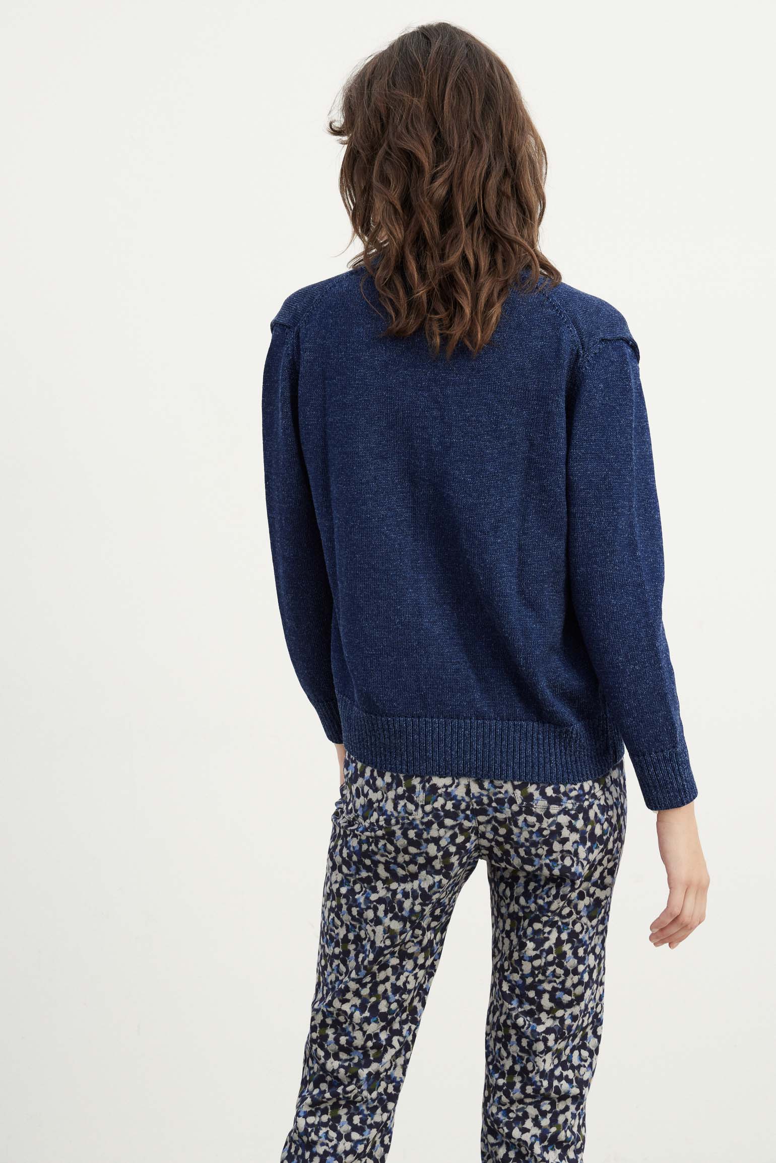 Cardigan CACTUS Midnight Blue - BIMANI