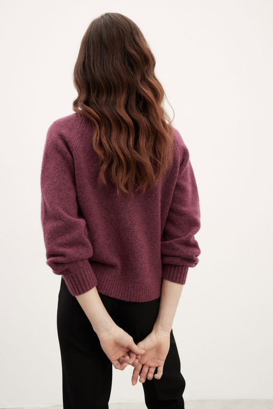 Cardigan CARACAS Burgundy - BIMANI