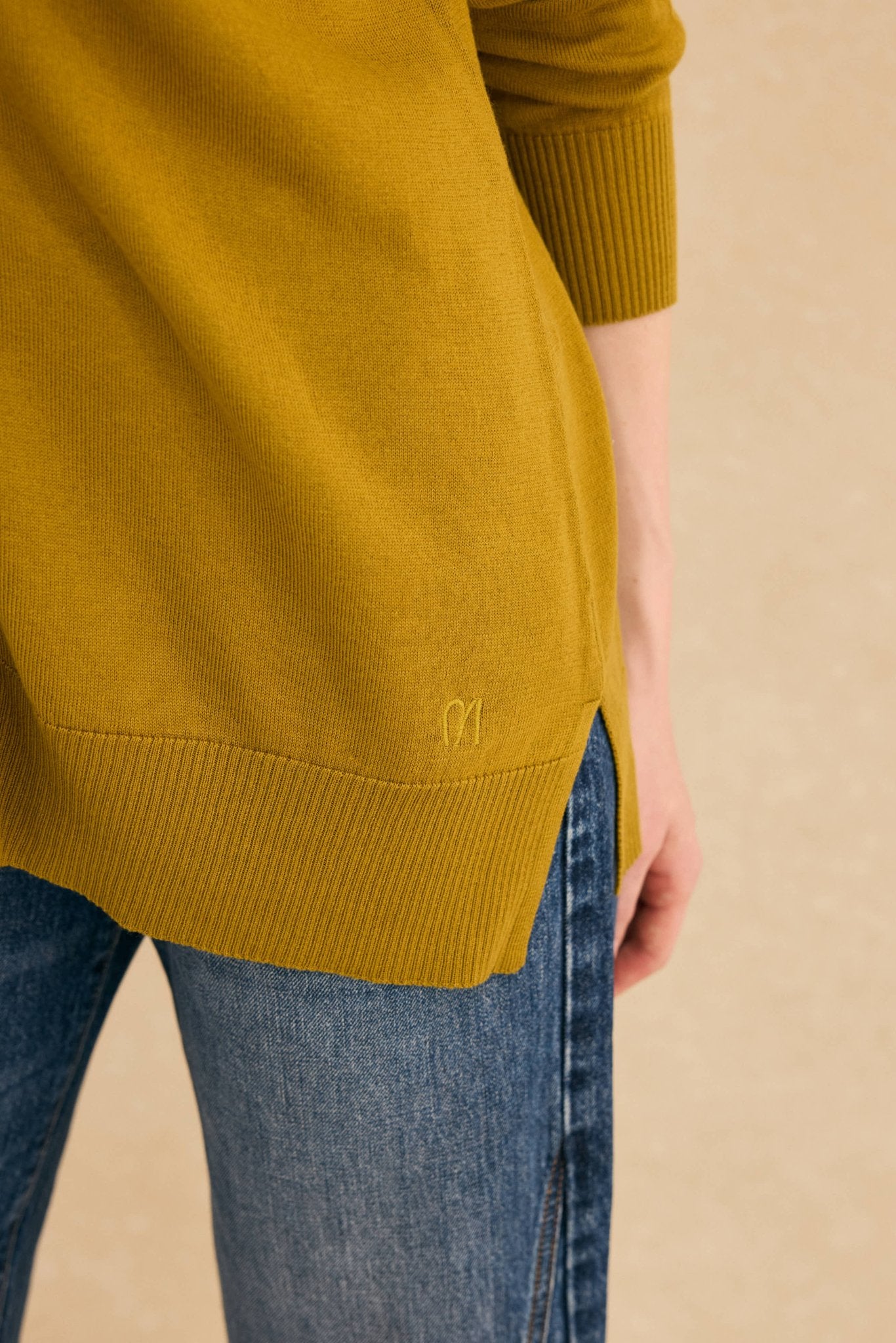 Cardigan INGRID Oliva - BIMANI