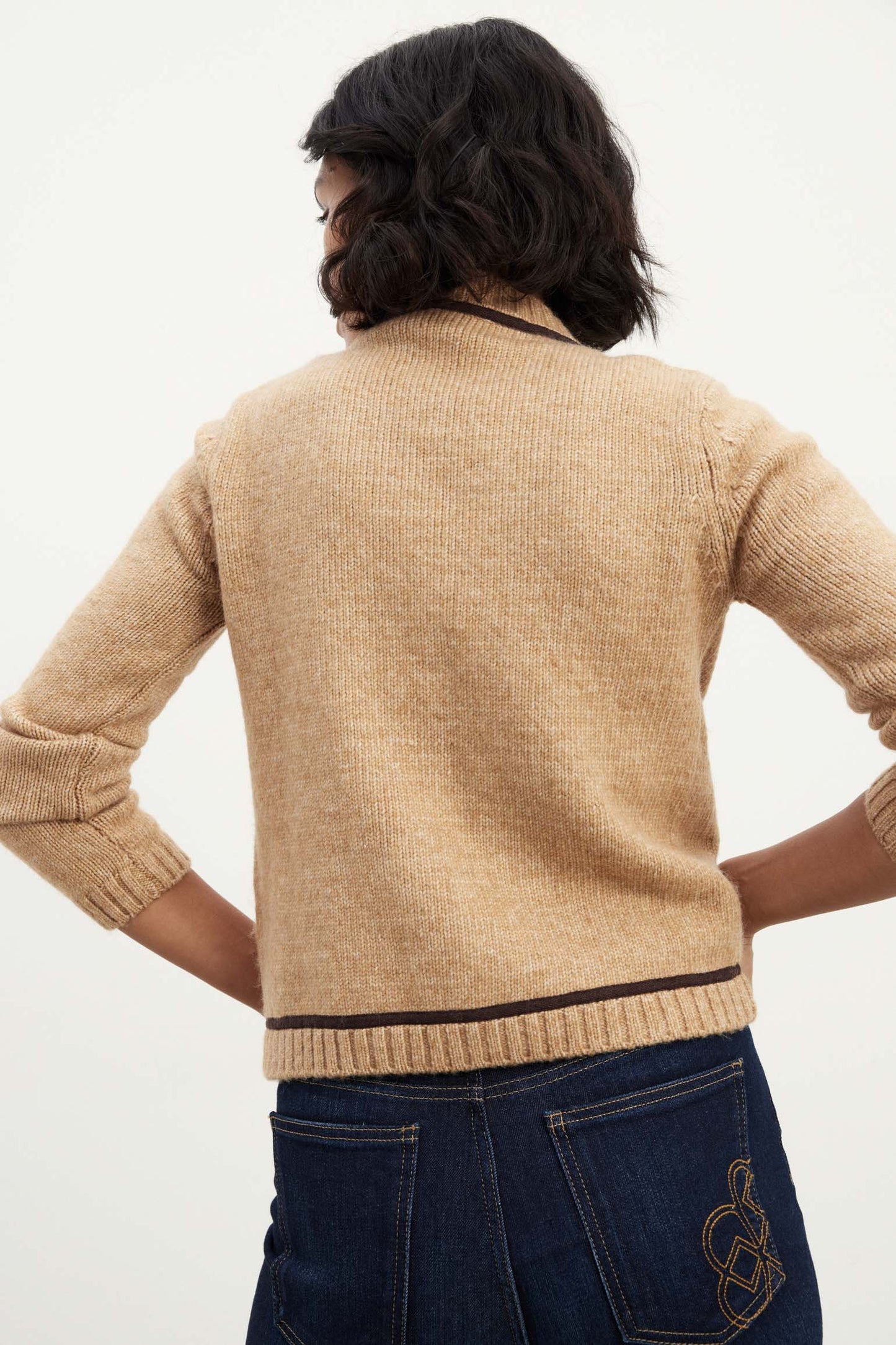 RUAN Cardigan Beige